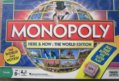 Monopoly here and now-the world edition