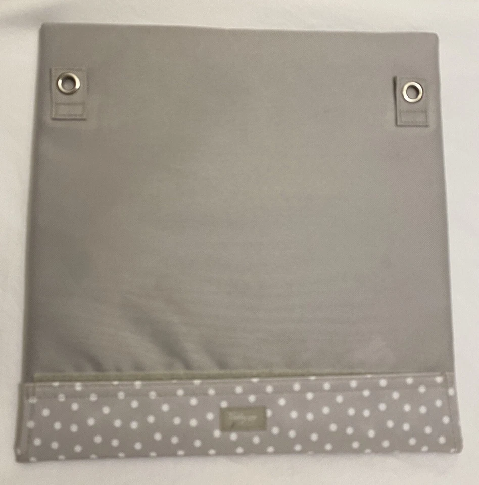 Thirty-One Wall Together Pinboard in Taupe Dancing Dots EUC Monogrammed Madilyn - Image 2 of 3