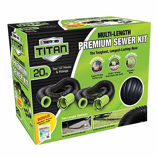 Titan 20 Foot Premium RV Sewer Hose Kit - Thetford 17902 - Picture 1 of 9
