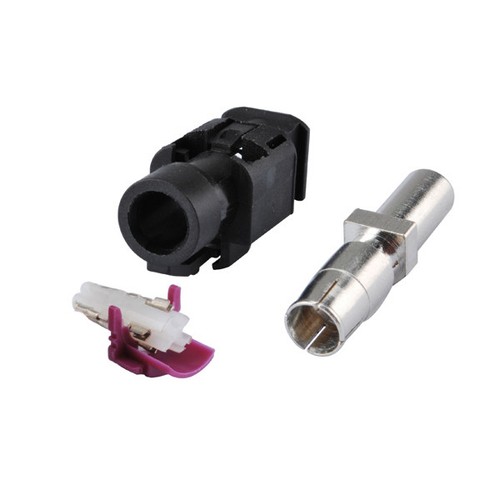 HSD Fakra A 4 Pole Crimp Connector for VW BMW Audi Car Head Unit USB Vedio Cable - Picture 2 of 3