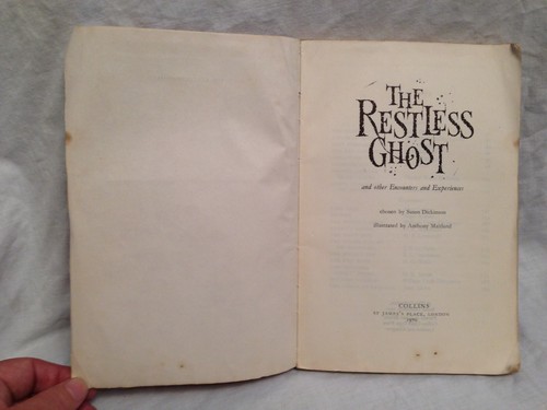 Susan Dickinson - Restless Ghost - Uncorrected Proof & Book 1970, George Locke - Picture 6 of 12