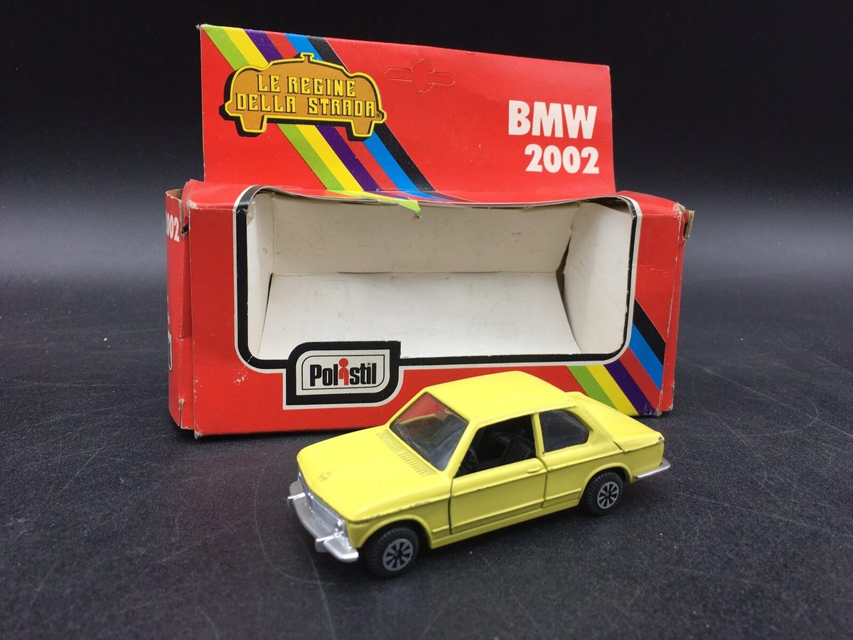 BMW 2002 Polistil – 1:43 – Rouge – Zamak – Occasion En Boîte