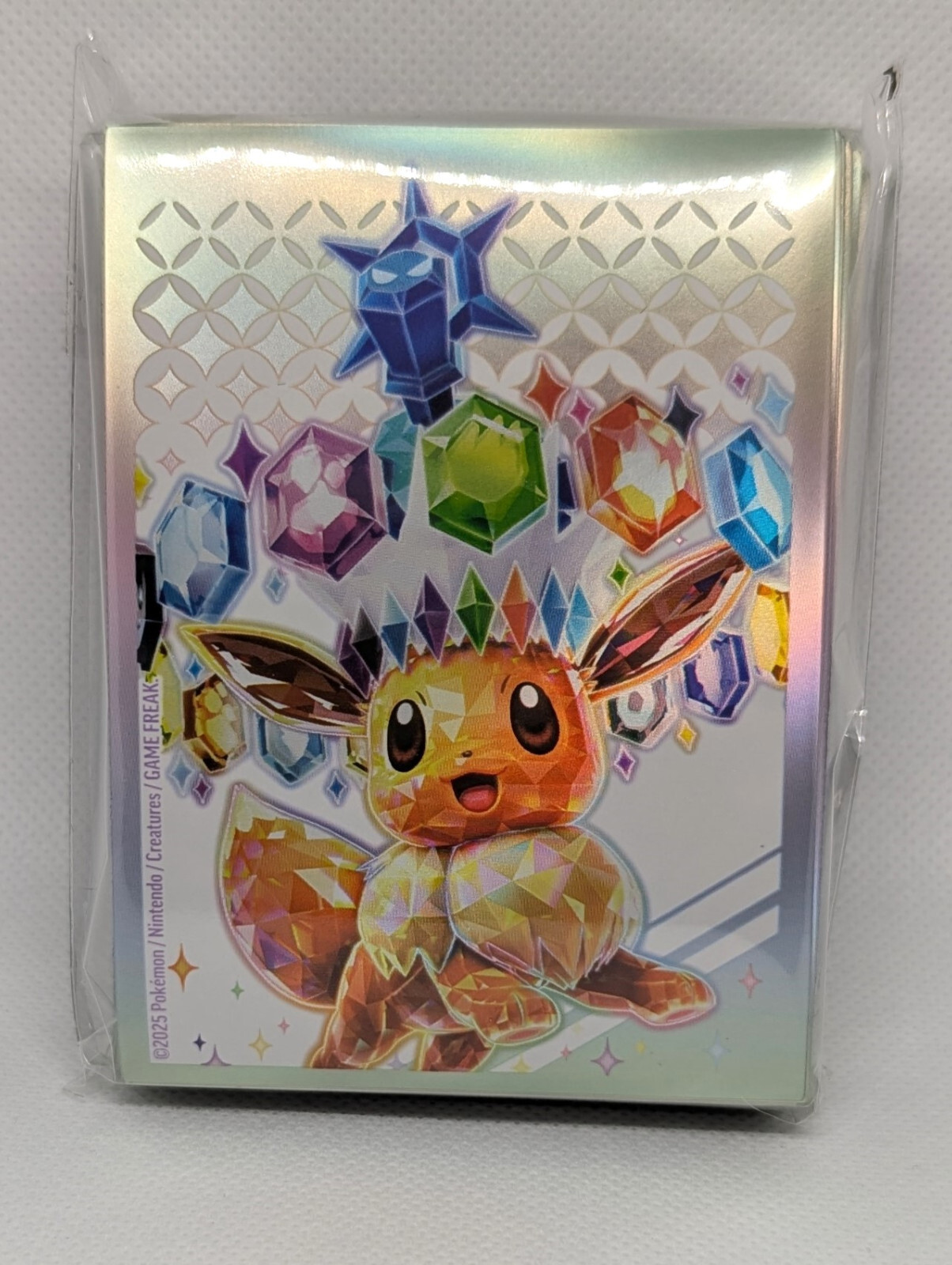 Pokemon Eevee Card Sleeves from Prismatic Evolutions ETB x65