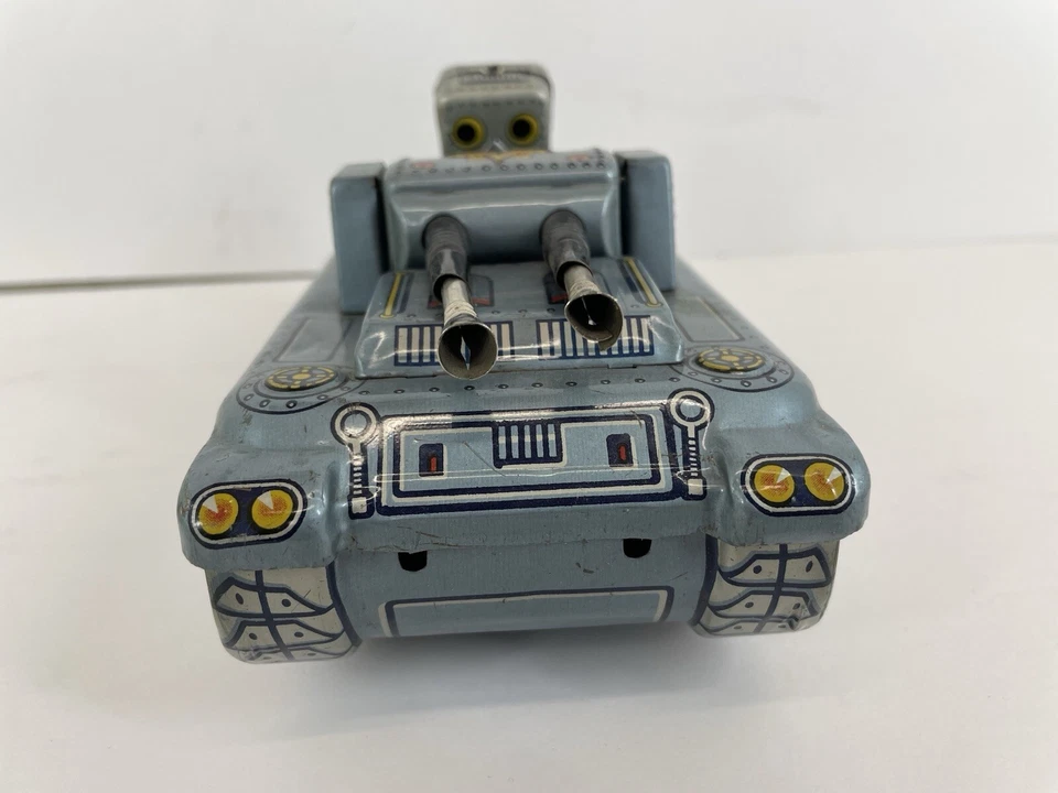 Difícil de encontrar 1960 Super Robot Tanque Horikawa de Japón De colección Foto 4 de 4