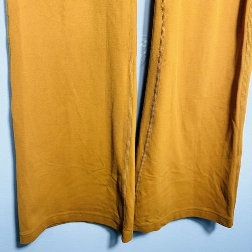 Pantalones acampanados Lululemon Athletica Orange Groove tiro súper alto - talla 8 - Imagen 2 de 14