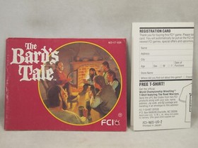 The Bard's Tale (Nintendo Entertainment System | NES) Complete in Box CIB