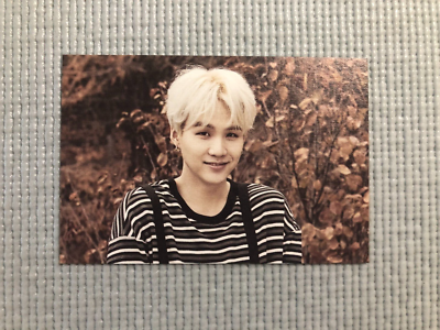 BTS 2nd muster 22920 ミニフォト ユンギ　SUGA BTS 2nd Muster ZIP CODE 22920 Official Mini Photocard 2/7 ( SUGA