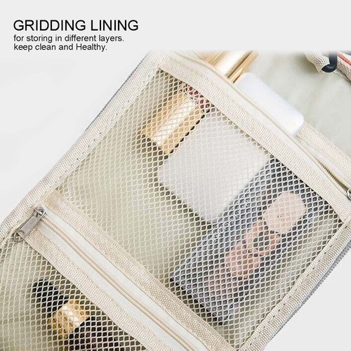 Travel Hanging Toiletry Bag Make Up Wash Bags organiser Shaving dopp kit Bag Men - Picture 8 of 15