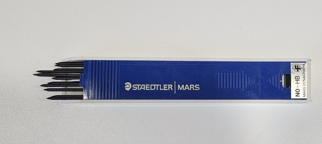 Staedtler Mars Dynagraph Lumograph Non Print Drawing Leads Lot of 12