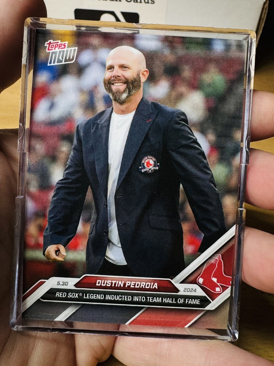 スポーツ選手 Dustin Pedroia 1/1 Autograph Patch Dustin Pedroia Auto 2024 Topps Five Star Baseball MLB