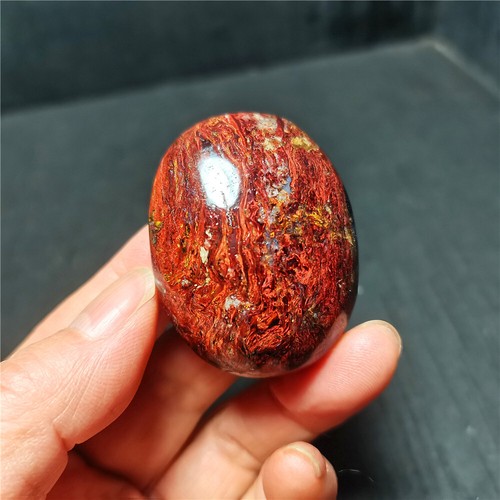 TOP 51.4G Natural Rare Beautiful Namibia " Pietersite" Gemstone Healing R1338 - Picture 4 of 9
