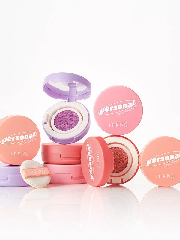 IPKN Personal Tone Cushion Blusher  Korean Makeup Natural Glow 4 Shades - Image 2 of 4