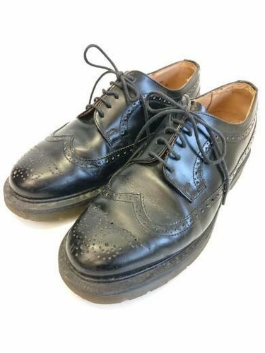 solovair UK7 LEATHER Size 7.5 black From japan dr