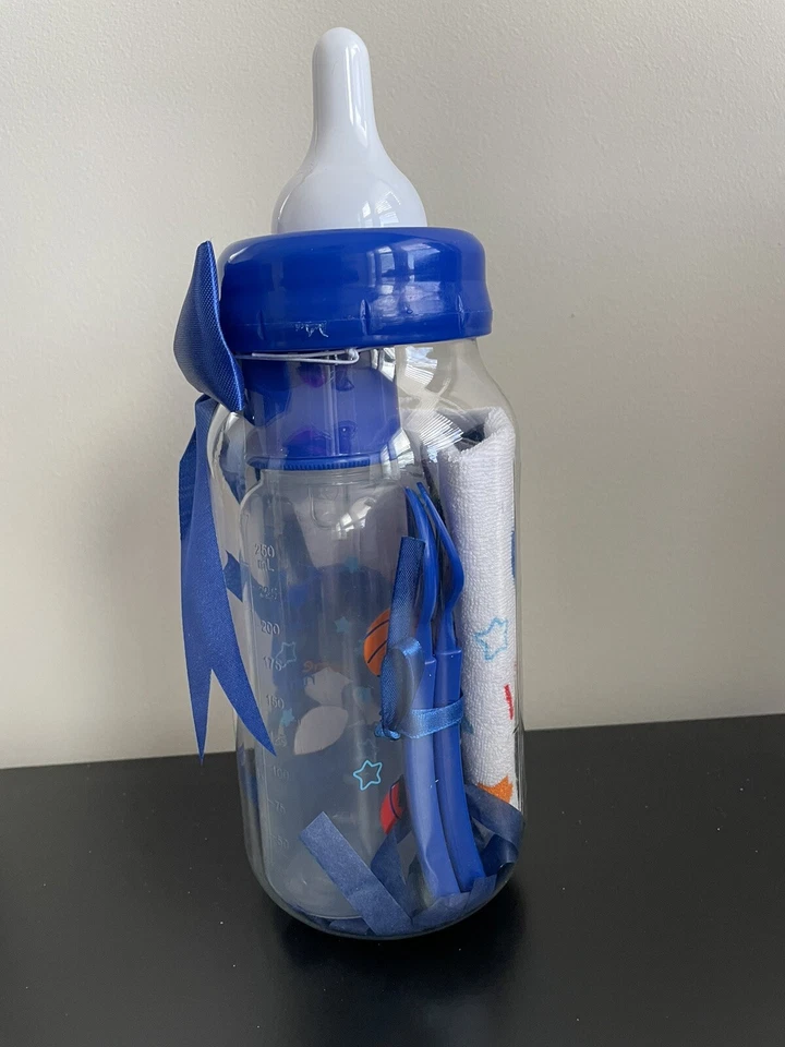 Juego de regalo de banco en forma de botella de 5 piezas Foto 3 de 4