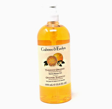 Crabtree & Evelyn Tarocco Orange Bath & Shower Gel 33.8 fl oz w/Pump JUMBO size 1.02 per gallon