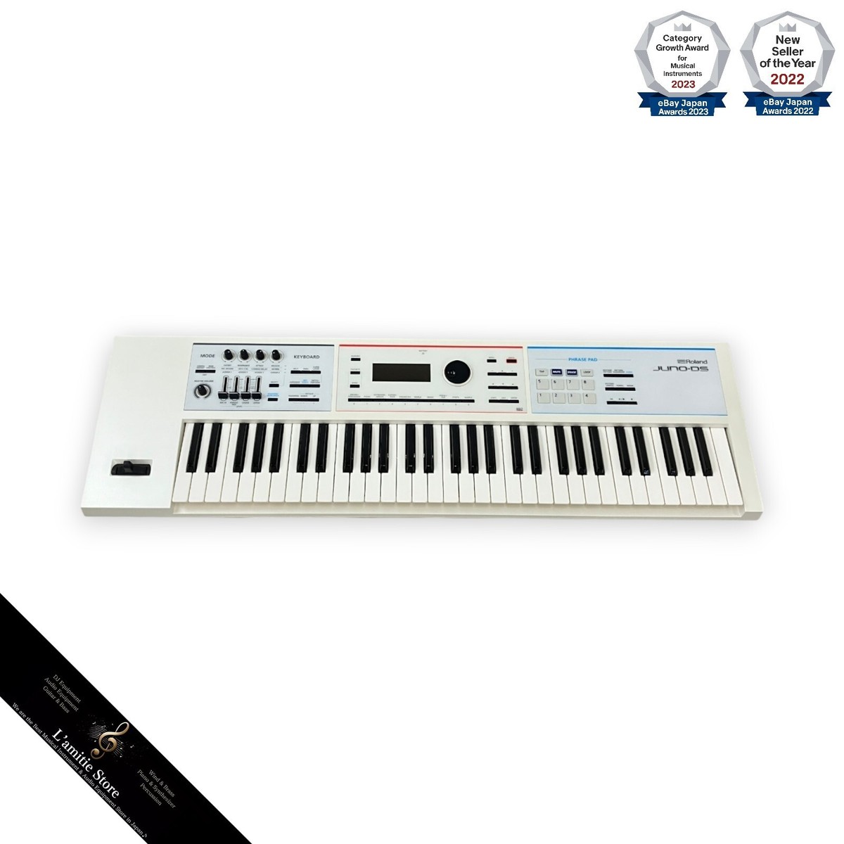 Roland JUNO-DS 61 ホワイト - 鍵盤楽器、ピアノ