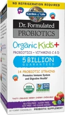 Garden of Life Dr. Formulated Probiotics Organic Kids+ Berry Cherry Shelf Stable