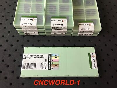 ADMT180712R-F56 WSP45S 10pcs/Box WALTER ADMT 180712R-F56 WSP45S ADMT180712R-F56 WSP45S 10pcs/Box WALTER ADMT 180712R-F56 WSP45S