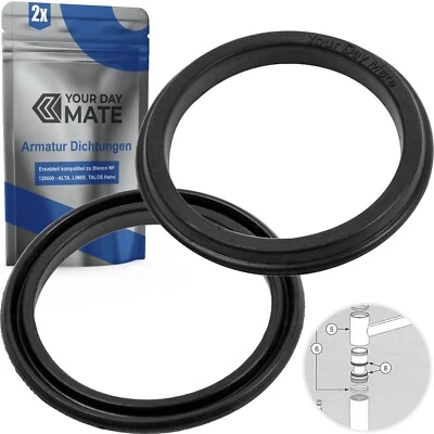 YOUR DAY MATE Armatur Ersatz Dichtung passend für Blanco 128600 Spülbecken Armaturenkörper Set