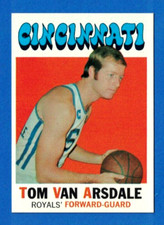 1971 Topps Basketball #75 Tom Van Arsdale NM-MT Cincinnati Royals