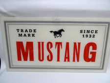 Mustang Jeans Werbeschild - Trade Mark  Musta...
