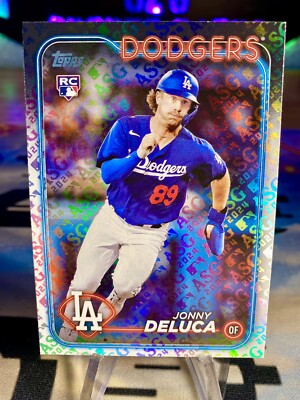 2024 Johnny Deluca Topps All-Star Game Foil Stamped Rookie Card #233 Dodgers