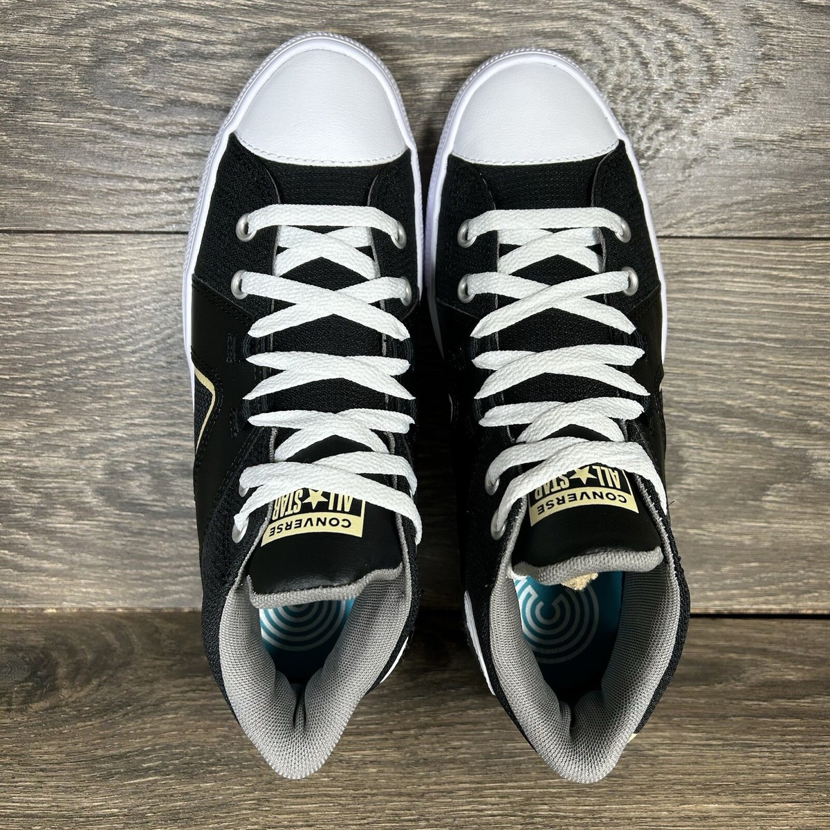 Converse Mens Chuck Taylor All Star Flux Ultra Mid Black