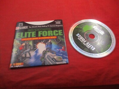 PC Gamer Disc 5.13 October 2000 Star Trek Voyager Elite Force KISS Dues Ex