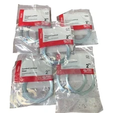 10 New In Package ProConnex 2" Rigid or IMC Conduit Steel Locknuts 47106