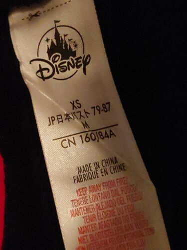 Disney Women's Minnie Mouse T-Shirt Short Sleeve Black Red White Dot Size S NWT - Picture 6 of 6