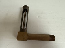Brass Liquid Water Level Oil Gauge Gas Engine Motor Tractor NO GLASS