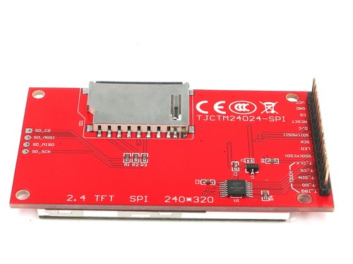 2.4" 320*240 TFT LCD Touchscreen with PCB ILI9341 Display CP11023 - Bild 4 von 4