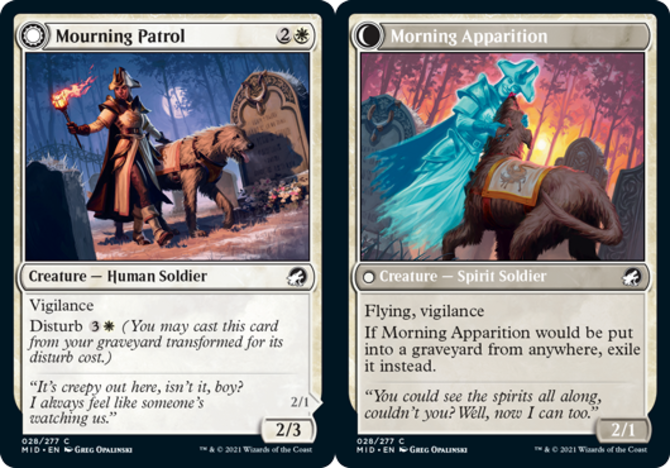 mtg cards with disturb Mechanics of Magic Overview: Disturb