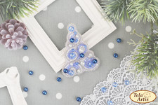 DIY Jewelry Making Pin Christmas Tree Brooch Bead Embroidery Beading Kit Craft