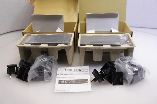 StarTech 10/100 Ethernet Single Mode WDM Fiber Media Converter Kit SC.SKU211028
