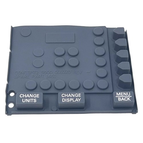 Original Concept2 Elastomer Tastatur für PM3 PM4 Monitore 1451 grau - Bild 3 von 9