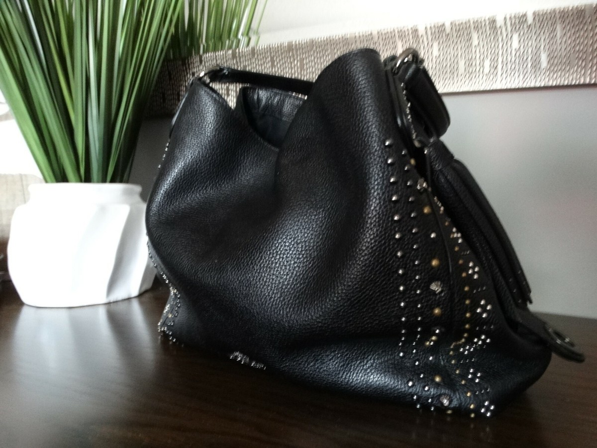 COACH Bandana Rivets Edie Shoulder Bag 55544 | eBay