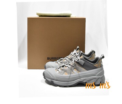 NIB BURBERRY Arthur Check PRINT Caged Chunky Sneakers $890 US11