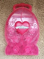 Hatchimals CollEGGtibles Pink Suitcase empty Sparkly Carrying Case, container