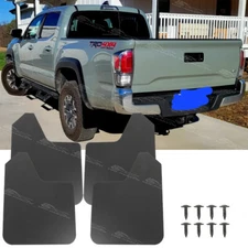 For Toyota Tacoma 4x4 Sports Black Wide Rally Splash Guards Mud Flaps Mudflaps