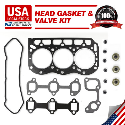 Head Gasket & Valve Kit for Daihatsu DM950 fits Briggs & Stratton 825528