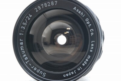 Pentax Super Takumar 24mm F 3.5 F/3.5 M42 Lens *2978287 | eBay
