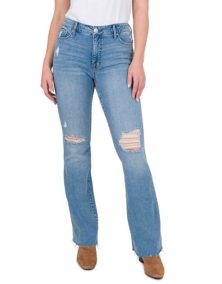 Seven Felicity High Rise Slim Flare Enchanted Jeans Sz 12 NEW