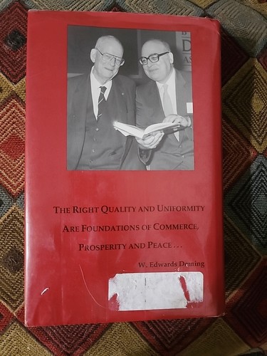 THE DEMING DIMENSION By Henry R. Neave Hardcover Good Condition - Imagen 2 de 4