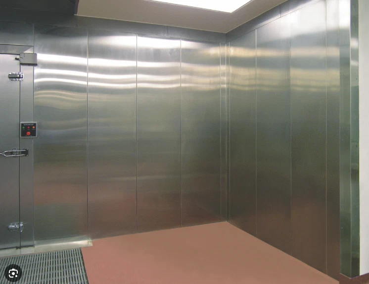 Campana extractora de chapa de acero inoxidable 48X96 pared salpicadura calibre 24 0,024" pulgadas Foto 3 de 3