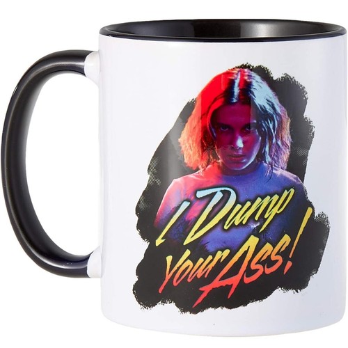 Stranger Things Tasse I Dump Your Ass Retro, Tasse aus Keramik, 315ml - Bild 2 von 2
