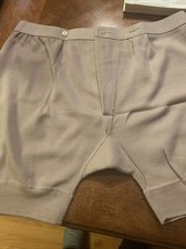 VTG New Underwear 100 Pure Wool Interlock Boxers Shorts THERMAL English Type