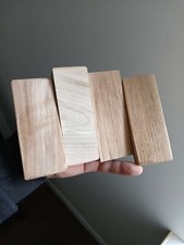102.KNIFE HANDLE MATERIAL, OAH.BIRCH,ASH, Blanks.(NATURAL).