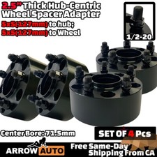 4x 2.5 5x5127mm Hub Centric Adapter Spacer Fit 07-18wranglergrand Cherokee 4x 2.5 5x5127mm Hub Centric Adapter Spacer Fit 07-18wranglergrand Cherokee