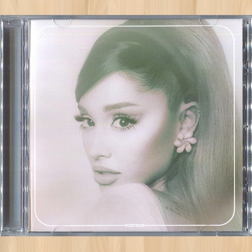 ARIANA GRANDE PosItions LIMITED EDITION CD 1 off the table THE WEEKND